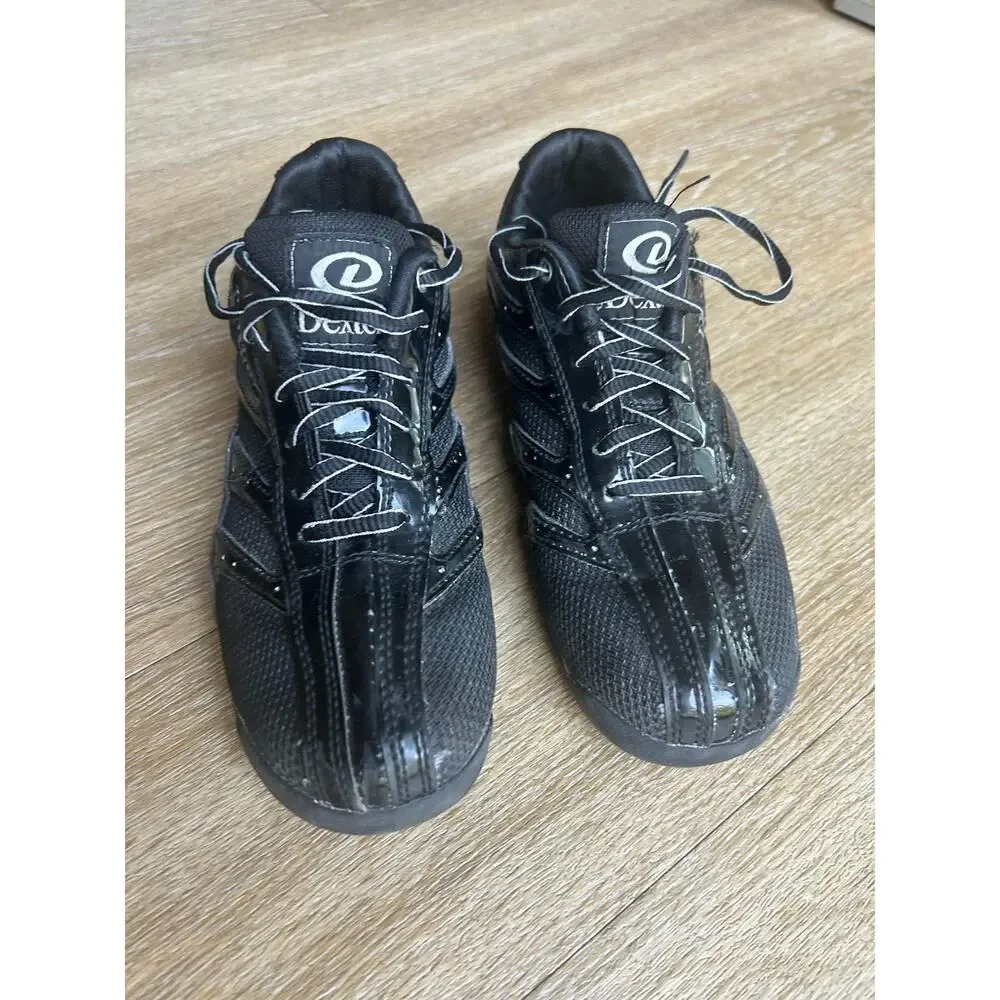 Dexter Bowling Shoes BlackSilver Athletic Professional Slide-Rite Performance 7